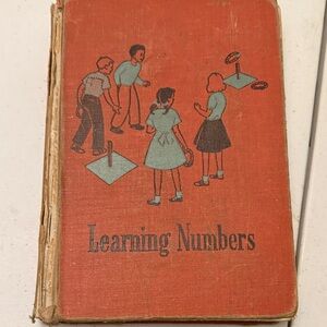 Vintage Learning Numbers Book